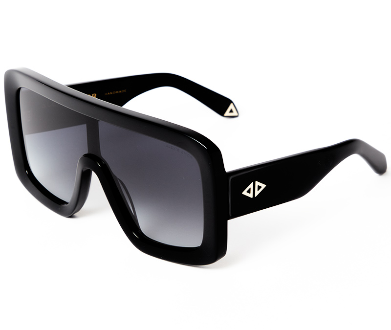 Alexis Amor Angel X sunglasses in Gloss Piano Black