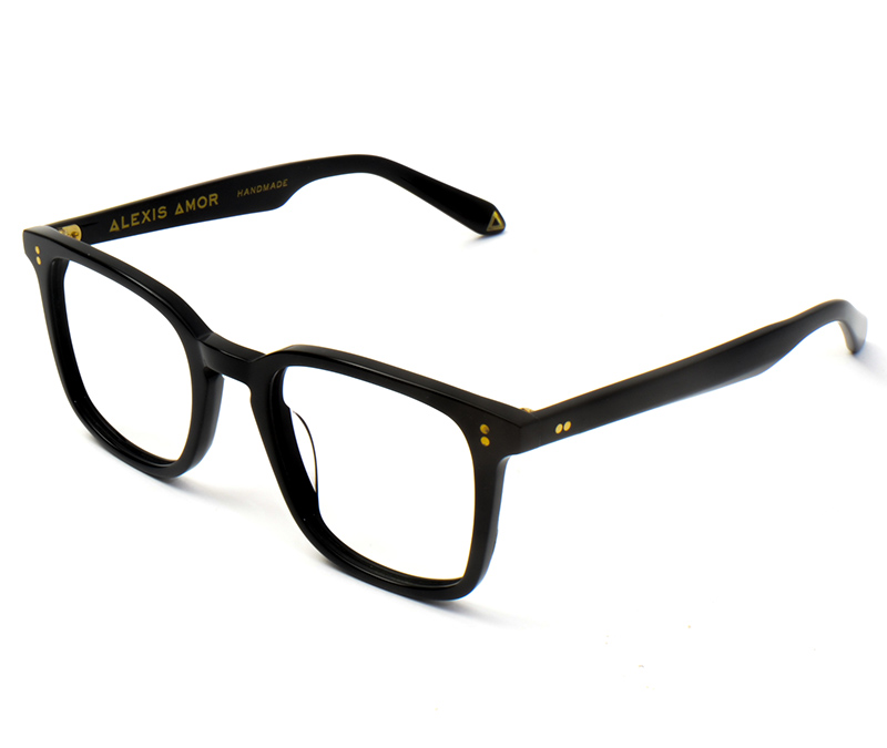 Alexis Amor Archer frames in Grand Piano Black
