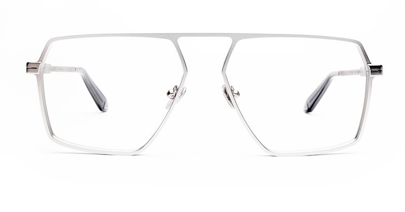 Alexis Amor Austin frames in Mirror Silver