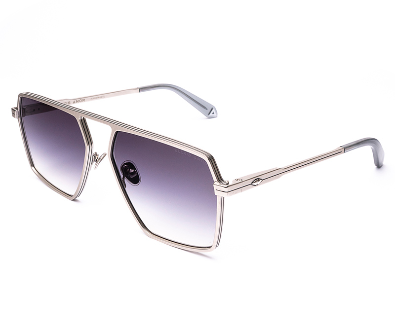 Amor Optical Austin sunglasses in Mirror Silver