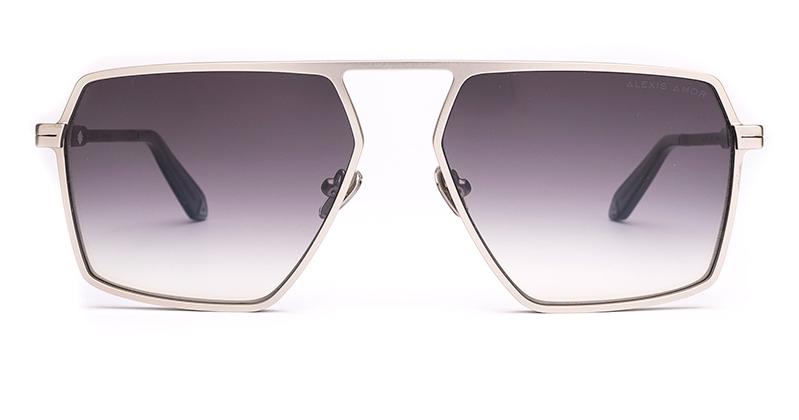 Amor Optical Austin sunglasses in Mirror Silver