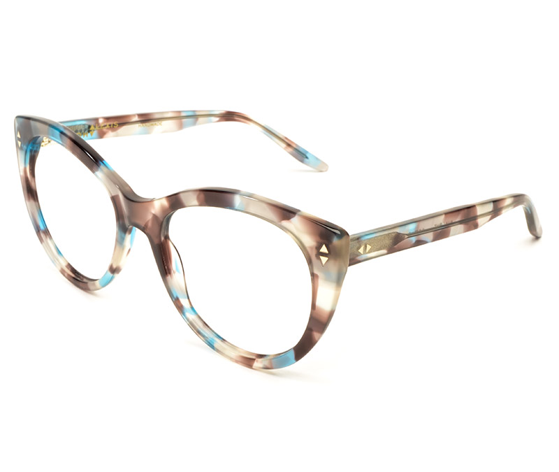 Alexis Amor Ava frames in Blue Havana Tortoise