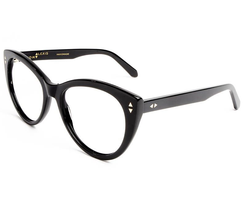 Alexis Amor Ava frames in Gloss Piano Black