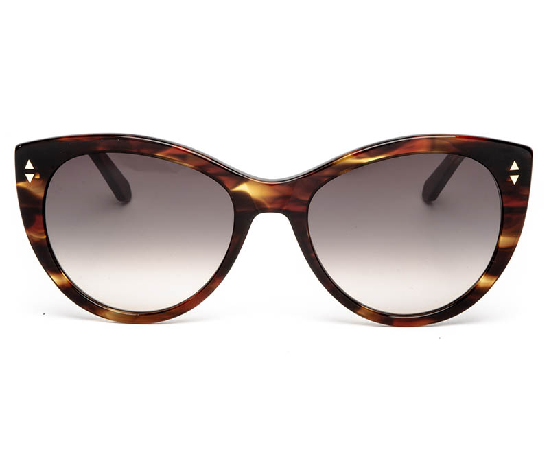Alexis Amor Ava sunglasses in Caramel Havana Stripe
