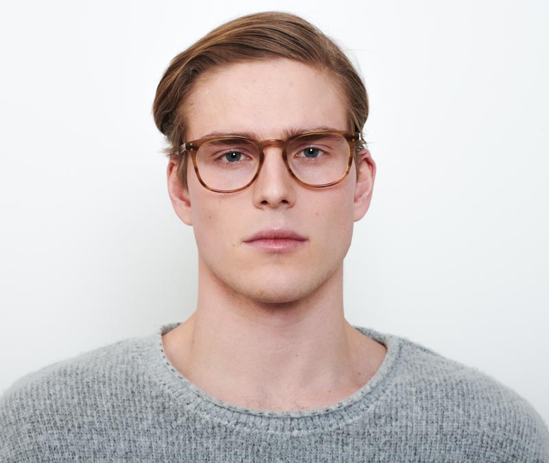 Alexis Amor Baxter frames in Honey Stripe