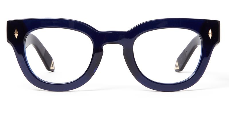 Alexis Amor Bea frames in Deepest Cobalt