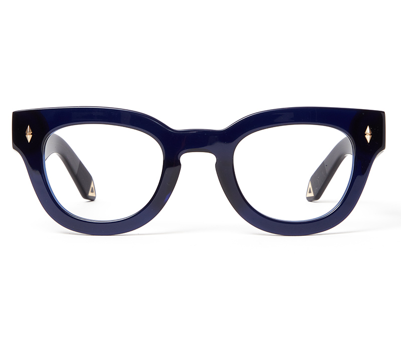 Alexis Amor Bea frames in Deepest Cobalt