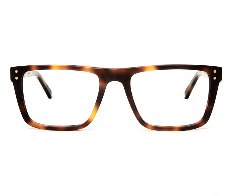 Alexis Amor Beckett frames in Matte Havana