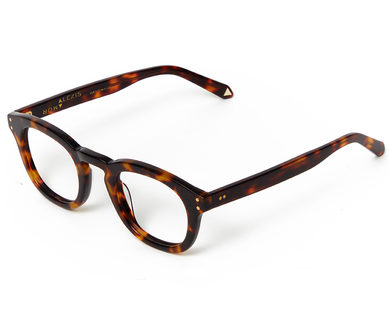 Alexis Amor Billy frames in Medium Dark Tortoise