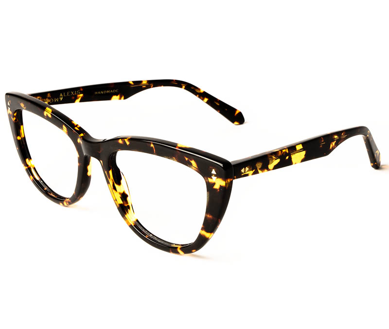 Alexis Amor Birdie frames in Amber Fleck