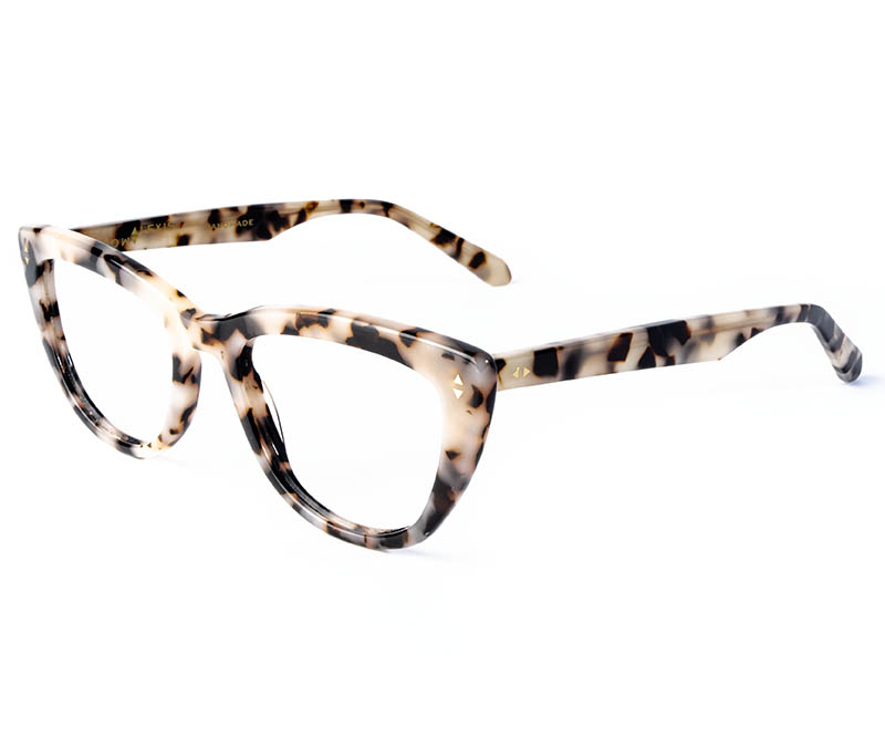 Alexis Amor Birdie frames in Opal Tortoise