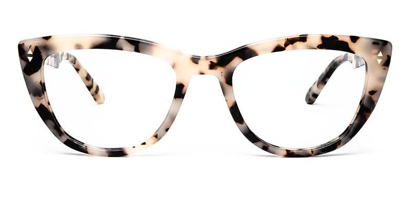 Alexis Amor Birdie frames in Opal Tortoise