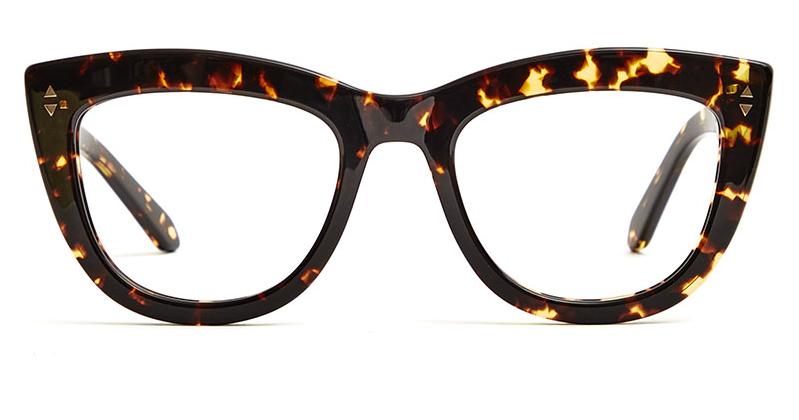 Alexis Amor Birdie X frames in Amber Fleck