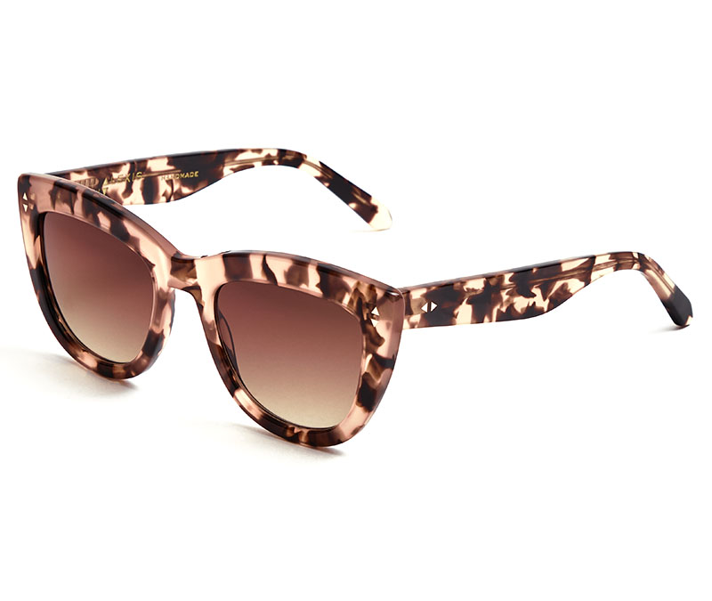 Alexis Amor Birdie X sunglasses in Rose Havana Quartz