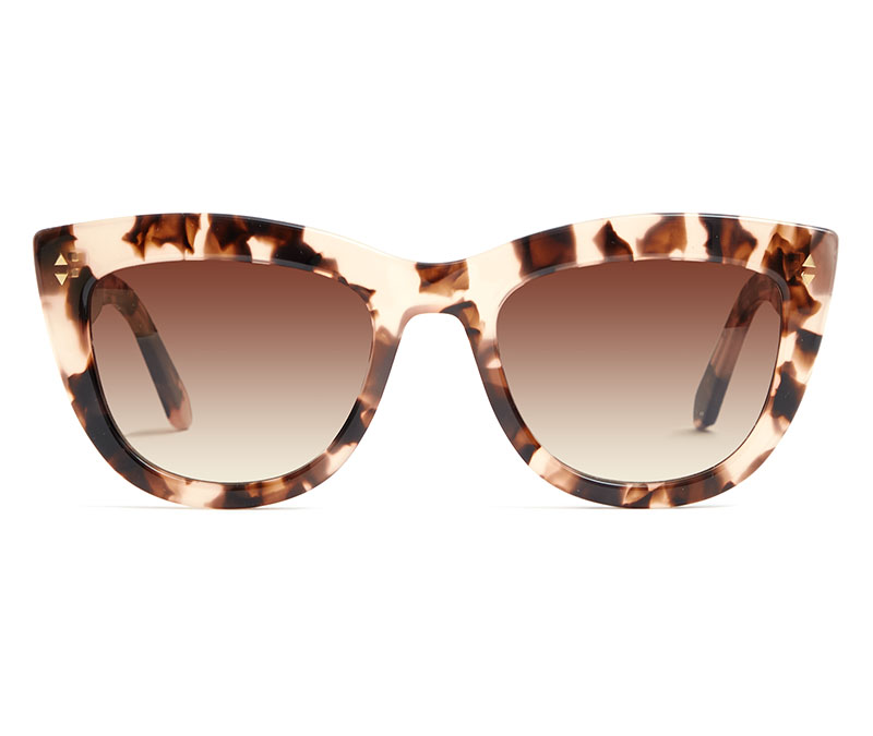 Alexis Amor Birdie X sunglasses in Rose Havana Quartz