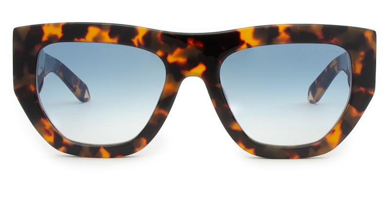 Alexis Amor Blaise frames in Lightest Leopard Tort