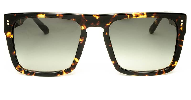 Alexis Amor Blake frames in Amber Fleck Gold