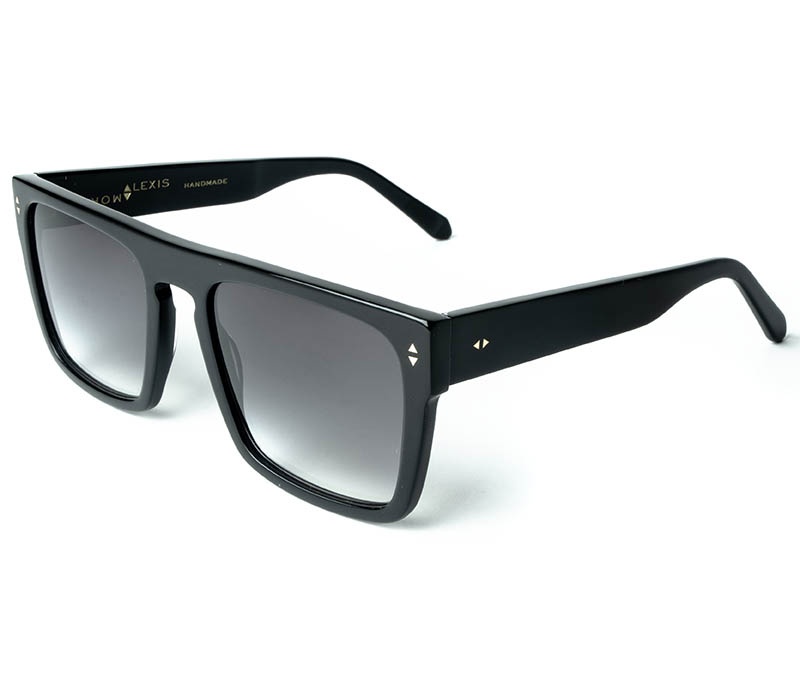 Alexis Amor Blake sunglasses in Gloss Piano Black