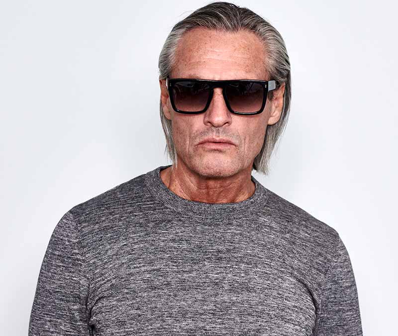 Alexis Amor Blake sunglasses in Gloss Piano Black