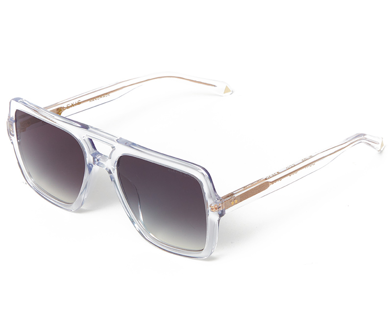 Alexis Amor Burt sunglasses in Crystal Clear Quartz