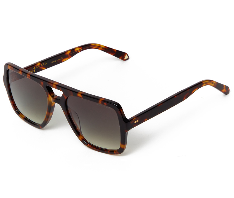 Alexis Amor Burt sunglasses in Medium Dark Tortoise