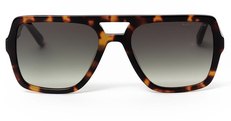 Alexis Amor Burt frames in Medium Dark Tortoise