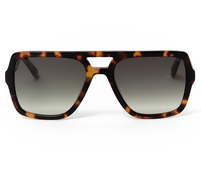 Alexis Amor Burt sunglasses in Medium Dark Tortoise