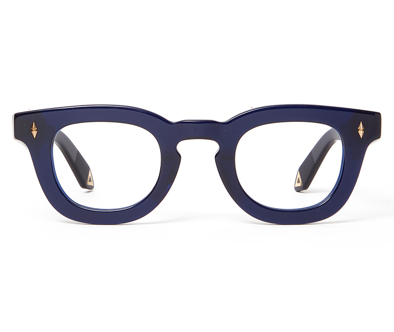 Alexis Amor Cameron frames in Deepest Cobalt