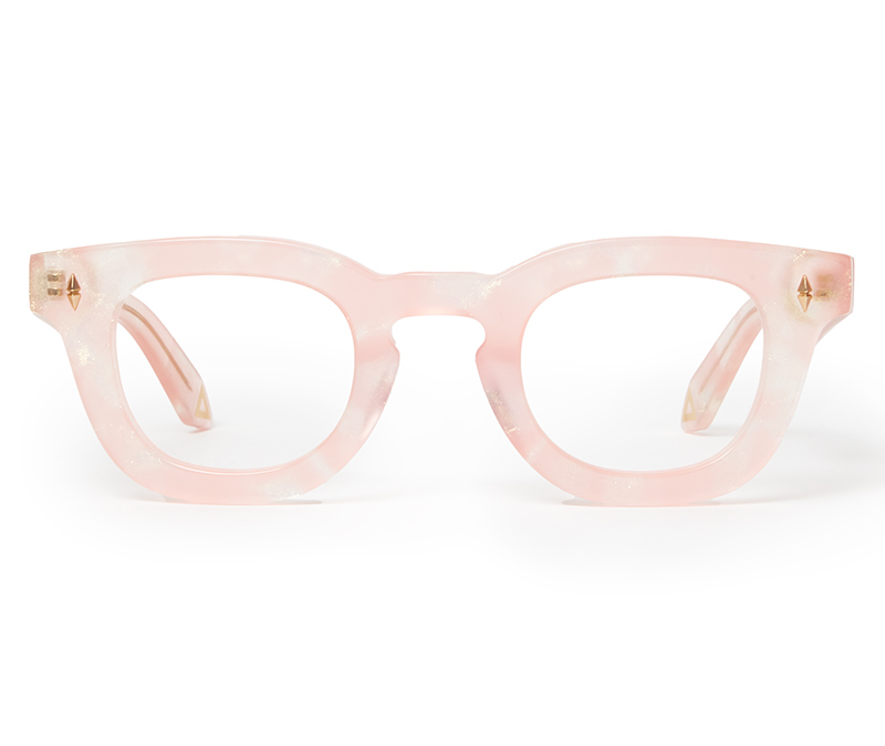 Alexis Amor Cameron frames in Soft Pink Sparkle