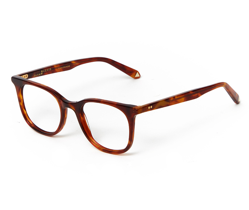 Alexis Amor Carey frames in Super Luxe Havana