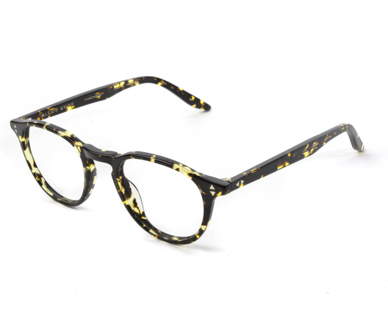 Alexis Amor Charlie SALE frames in Gloss Black Amber Fleck