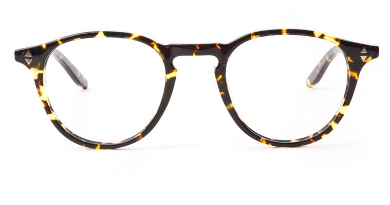 Alexis Amor Charlie SALE frames in Gloss Black Amber Fleck