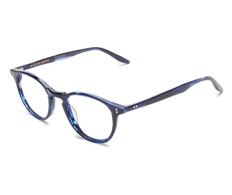 Alexis Amor Charlie SALE frames in Midnight Stripe