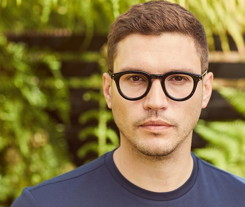 Alexis Amor Charlie X frames in Gloss Piano Black