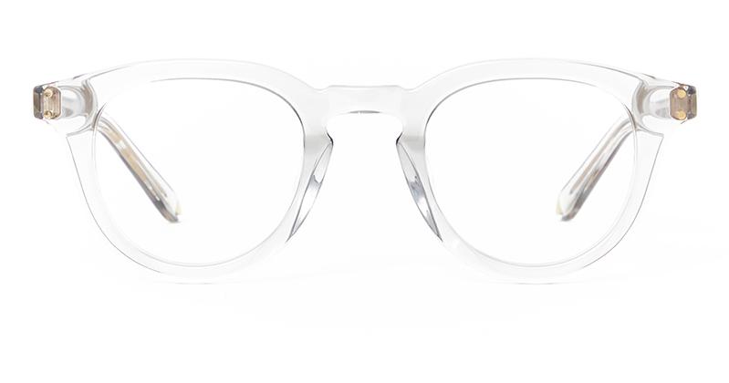 Alexis Amor Charlie X frames in Light Grey Crystal