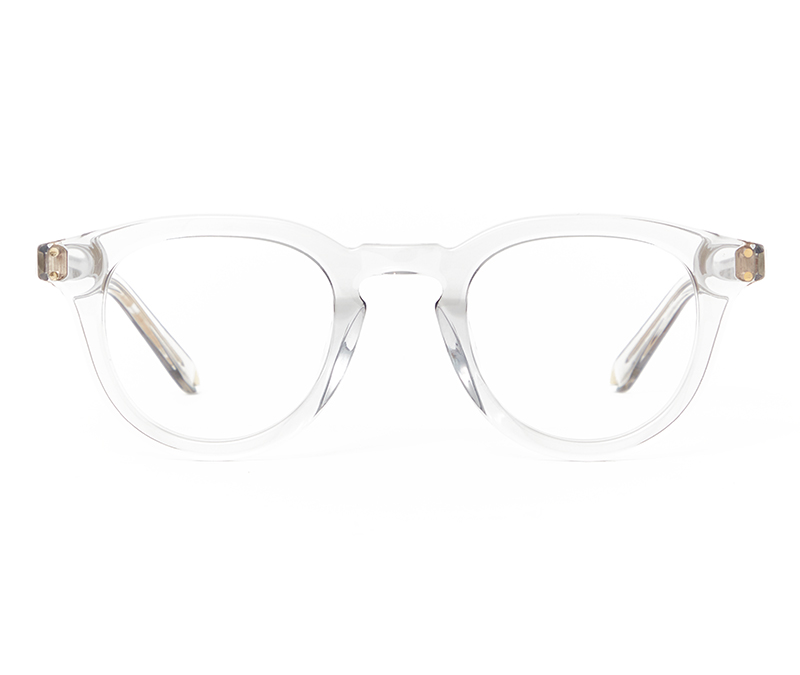 Alexis Amor Charlie X frames in Light Grey Crystal