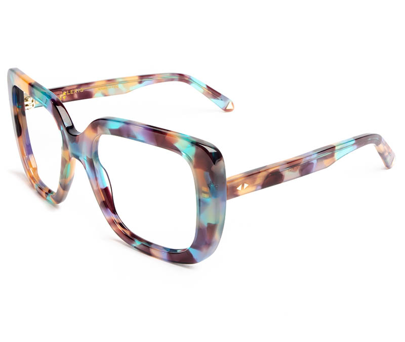 Alexis Amor Coco frames in Peacock Tortoise