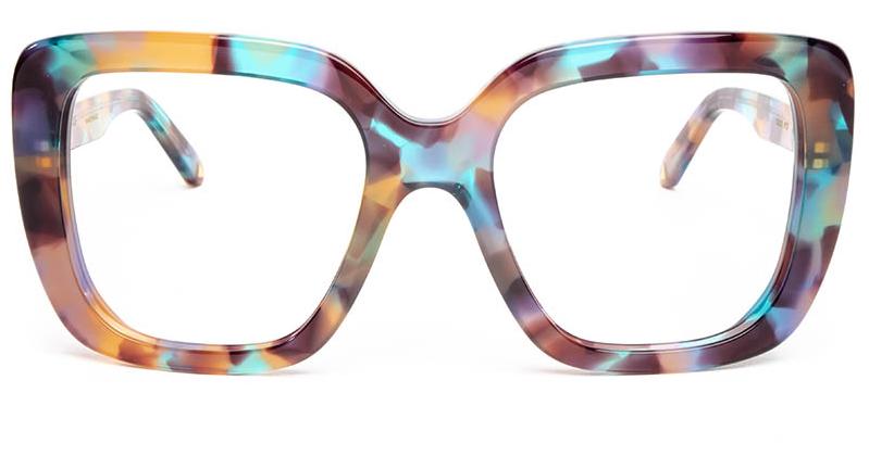 Alexis Amor Coco frames in Peacock Tortoise