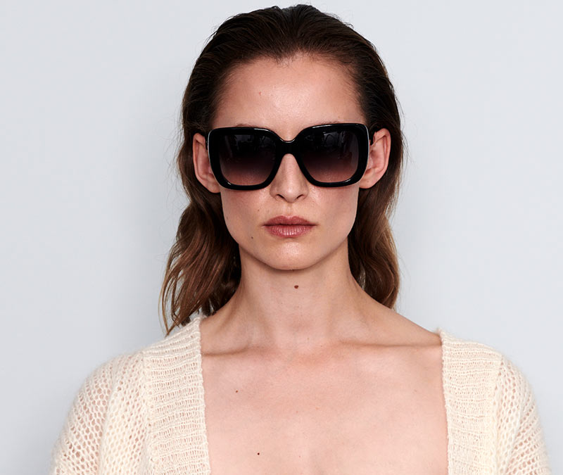 Alexis Amor Coco sunglasses in Amber Fleck