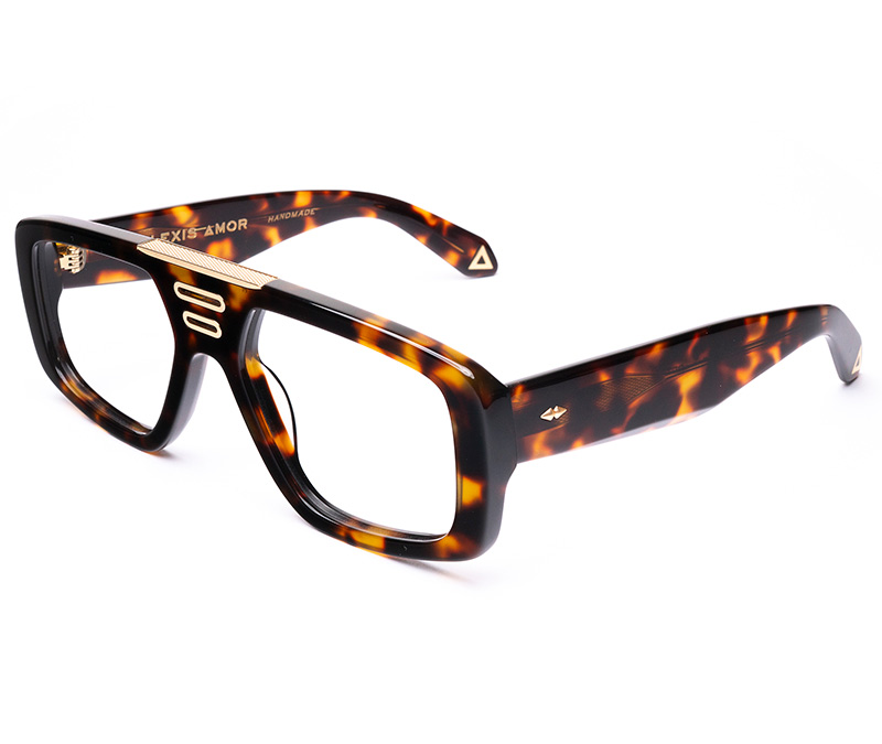 Amor Optical Cooper frames in Deep Dark Tortoise