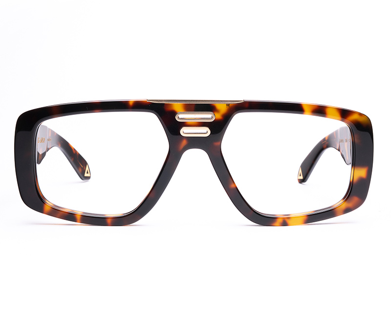 Amor Optical Cooper frames in Deep Dark Tortoise