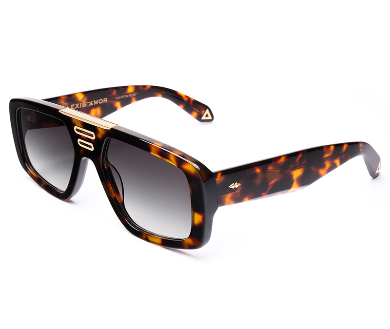 Amor Optical Cooper sunglasses in Deep Dark Tortoise