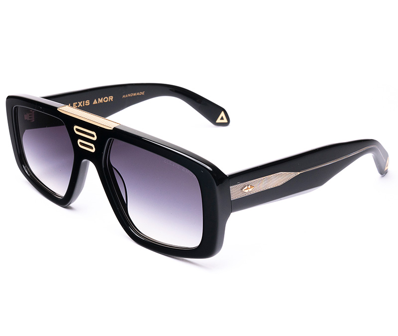 Amor Optical Cooper sunglasses in Grand Piano Black