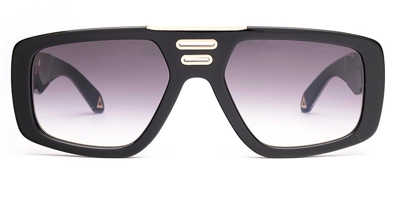 Amor Optical Cooper sunglasses in Grand Piano Black