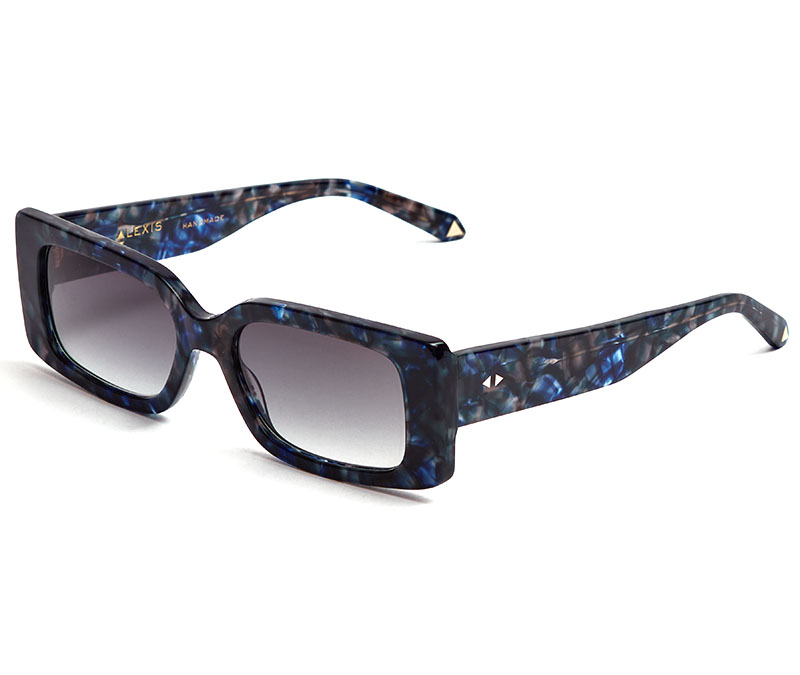 Alexis Amor Cora sunglasses in Limited Edition Deepest Cobalt Marble