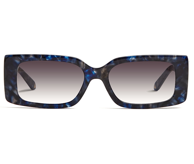 Alexis Amor Cora sunglasses in Limited Edition Deepest Cobalt Marble