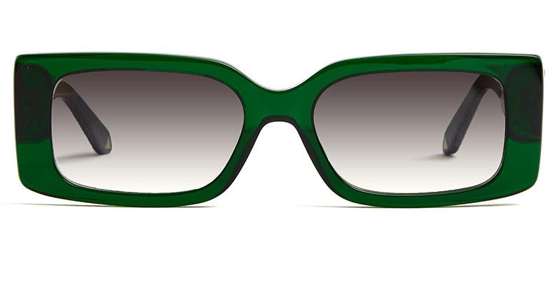 Alexis Amor Cora frames in Limited Edition Deepest Darkest Emerald