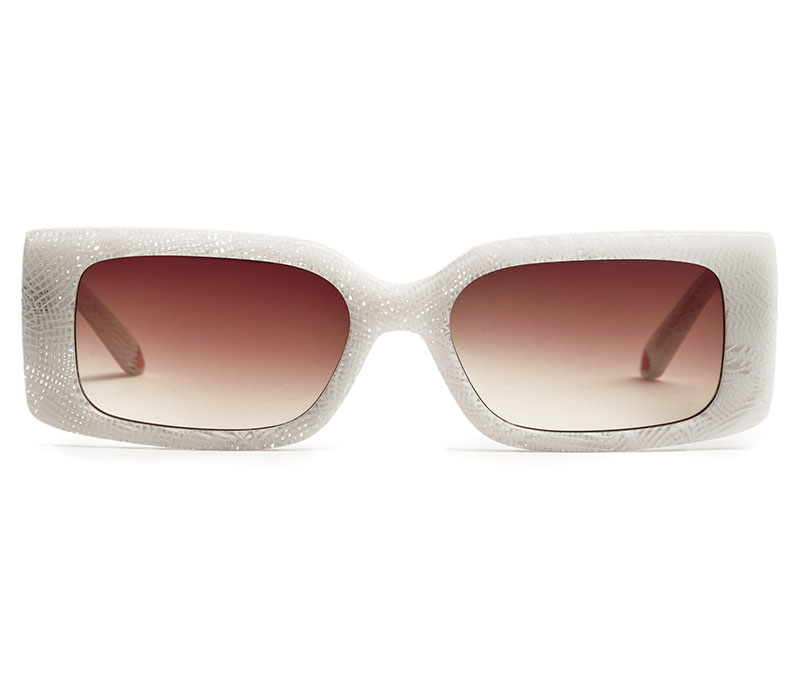 Alexis Amor Cora sunglasses in Limited Edition Gloss Quartz Check