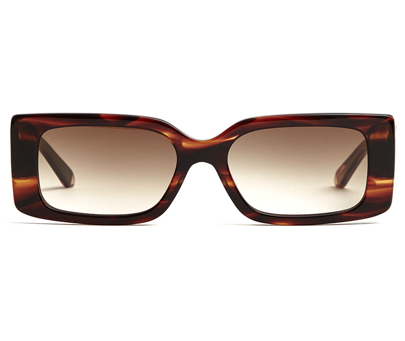 Alexis Amor Cora sunglasses in Smooth Caramel Stripe