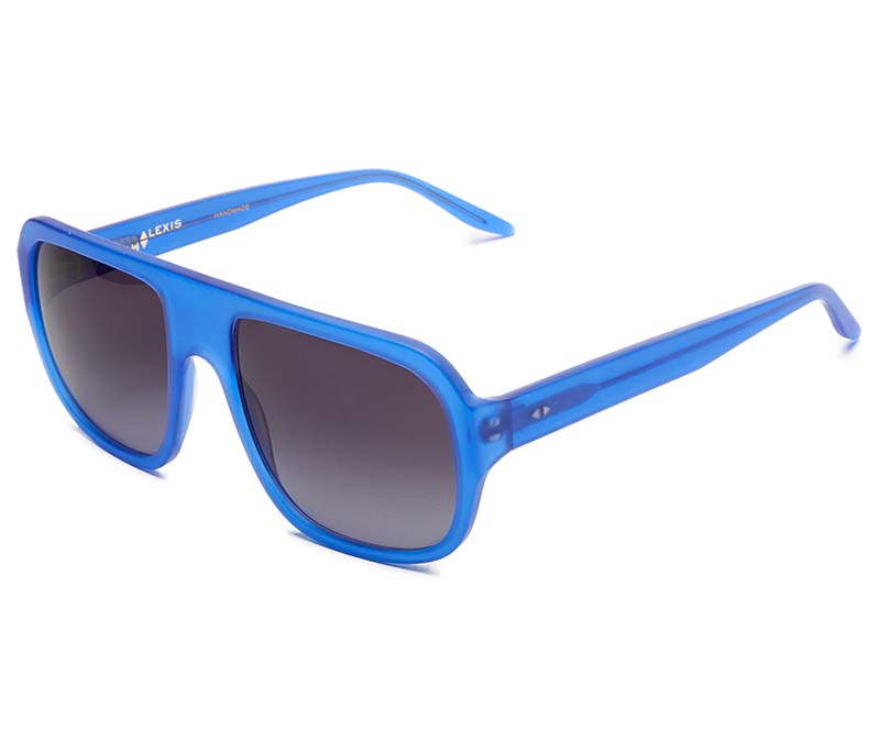 Alexis Amor Dogg SALE sunglasses in Matte Crystal Blue